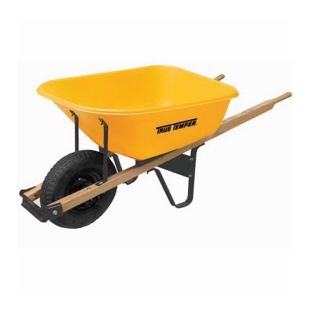 Ames 6CUFT Poly Wheelbarrow RP625
